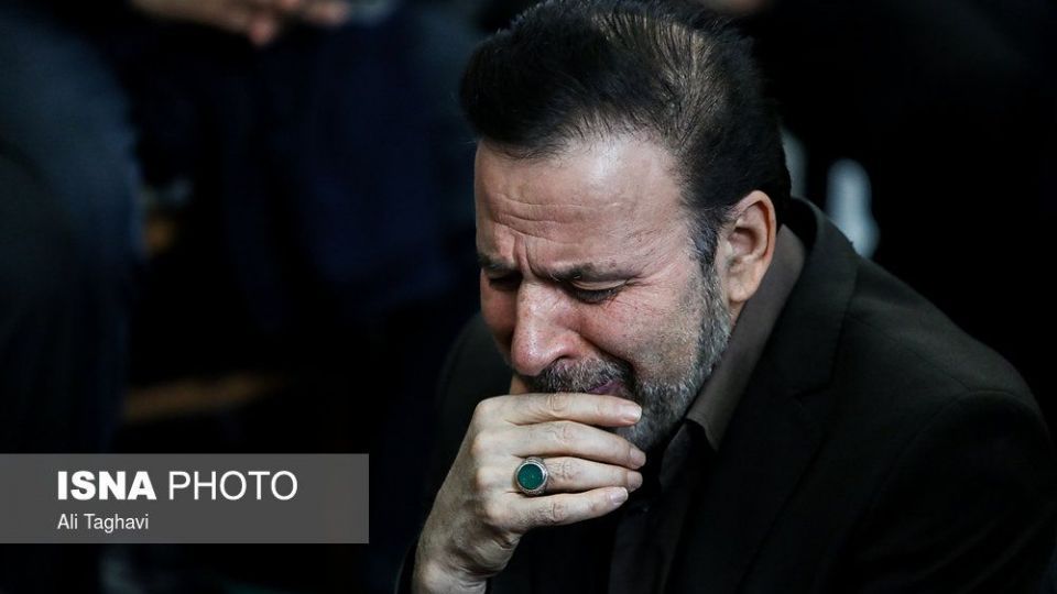 تشییع پیکر والده محسن اسماعیلی