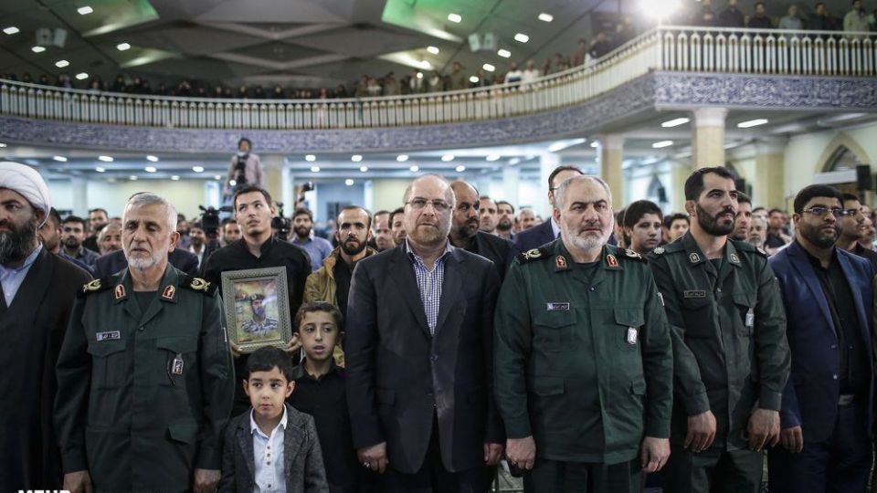 مراسم سومین سالگرد شهید همدانی در همدان با حضور قالیباف