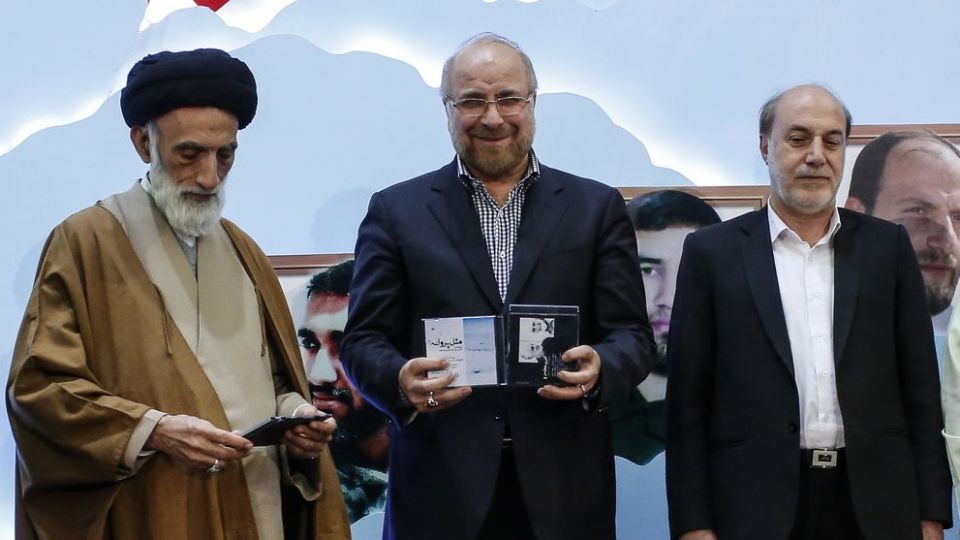 مراسم سومین سالگرد شهید همدانی در همدان با حضور قالیباف