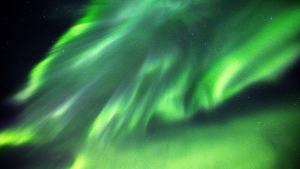 شفق قطبی در مورمانسک روسیه