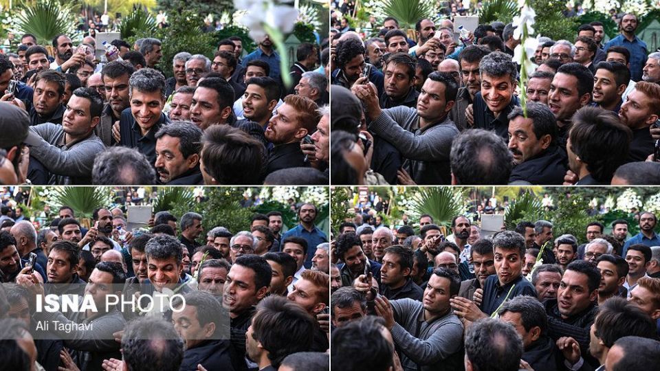 مراسم بزرگداشت بهرام شفیع 