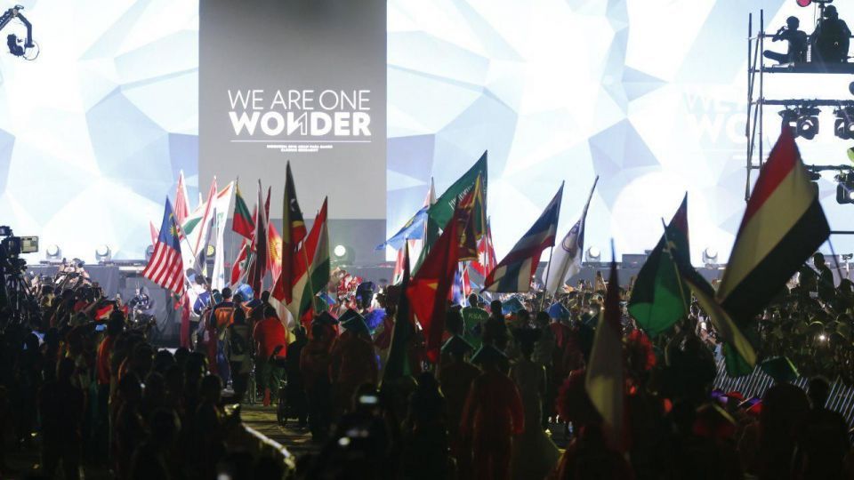 گزارش تصویری از مراسم اختتامیه بازی‌های پاراآسیایی 2018 اندونزی