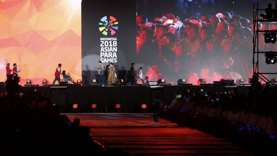 گزارش تصویری از مراسم اختتامیه بازی‌های پاراآسیایی 2018 اندونزی