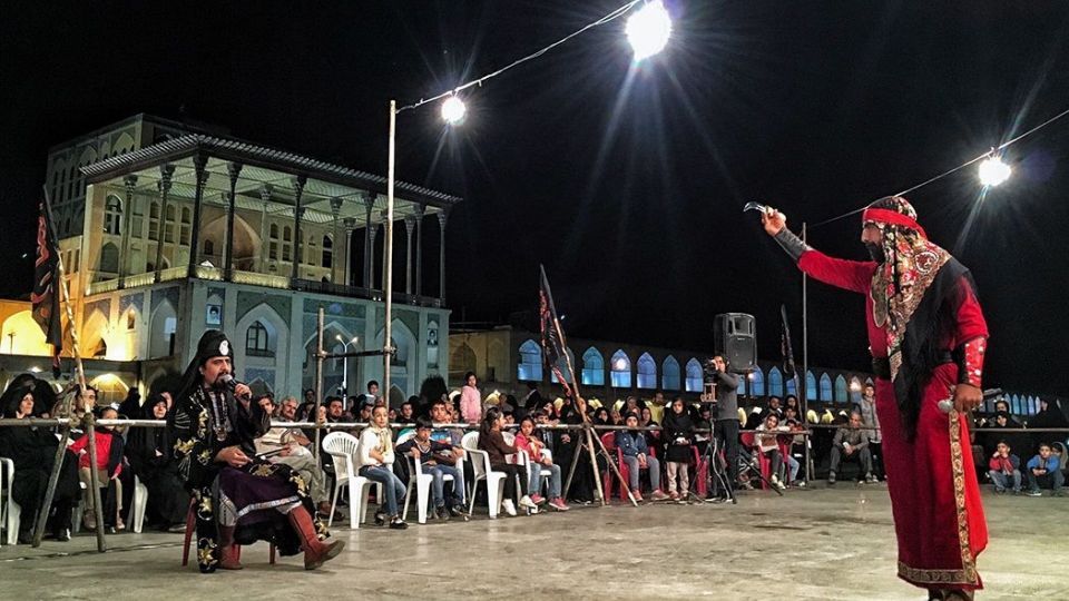 تعزیه حضرت مسلم(ع) در میدان نقش جهان