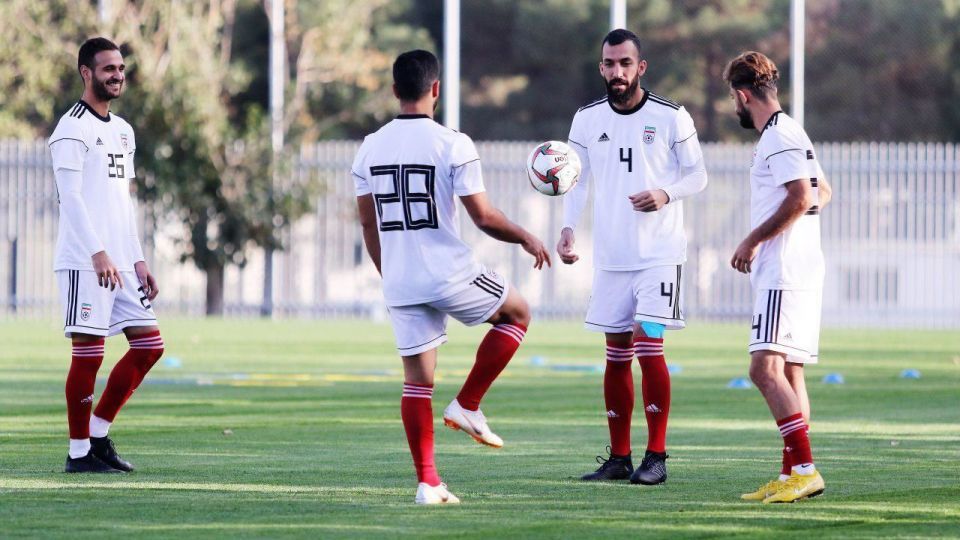 گزارش تصویری از تمرین تیم ملی فوتبال با طعم کتک‌زدن! 