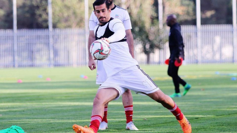 گزارش تصویری از تمرین تیم ملی فوتبال با طعم کتک‌زدن! 