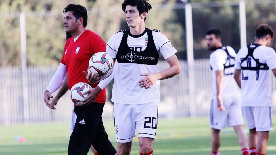 گزارش تصویری از تمرین تیم ملی فوتبال با طعم کتک‌زدن! 