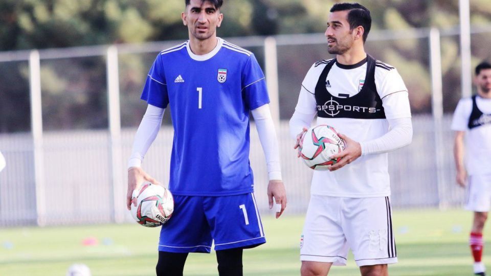 گزارش تصویری از تمرین تیم ملی فوتبال با طعم کتک‌زدن! 