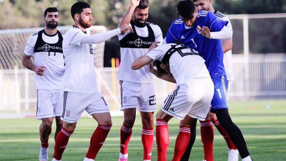 گزارش تصویری از تمرین تیم ملی فوتبال با طعم کتک‌زدن! 