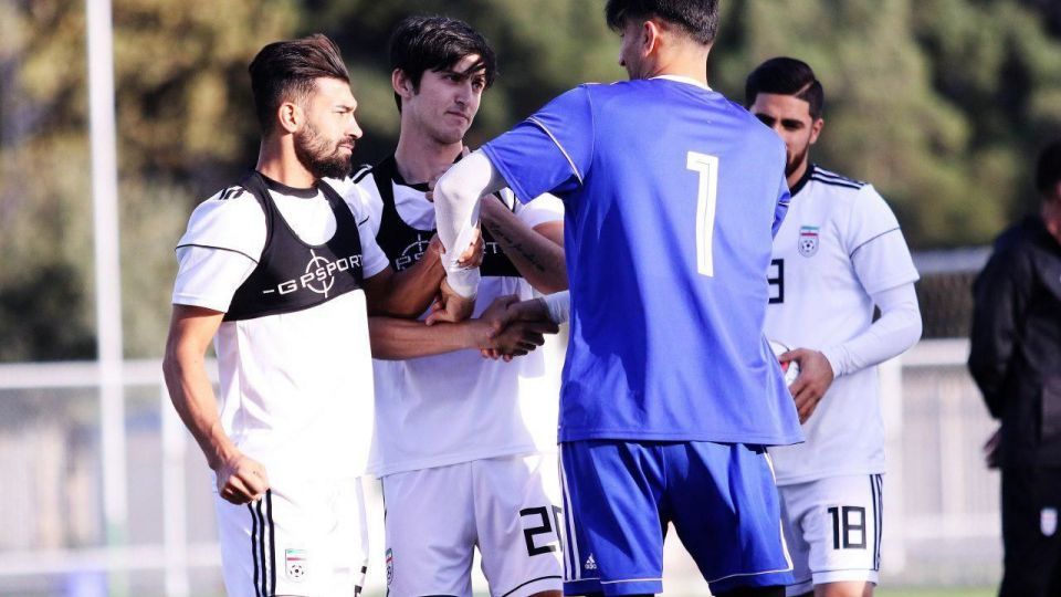 گزارش تصویری از تمرین تیم ملی فوتبال با طعم کتک‌زدن! 