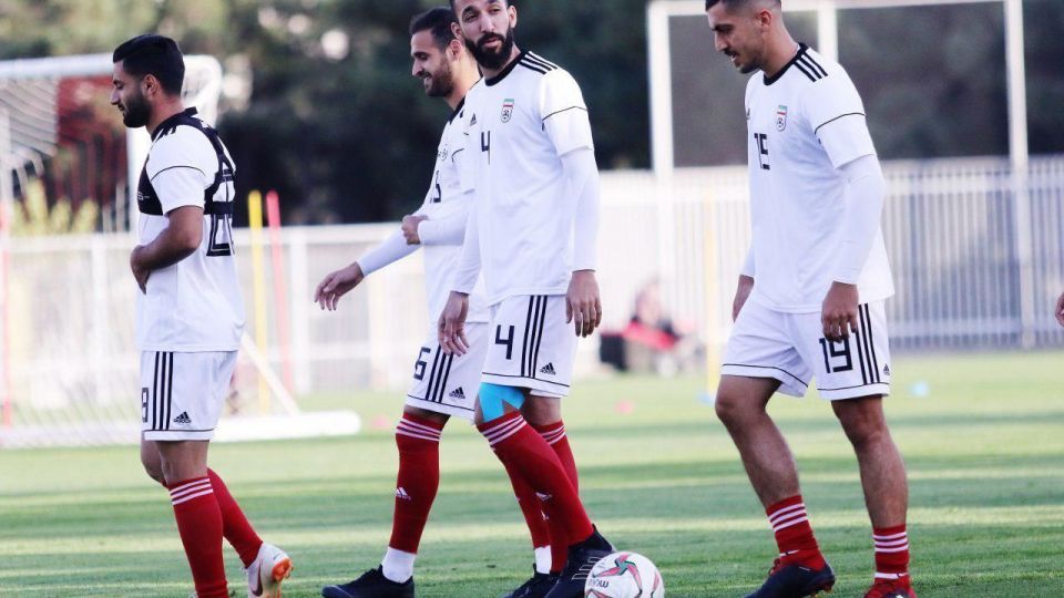 گزارش تصویری از تمرین تیم ملی فوتبال با طعم کتک‌زدن! 