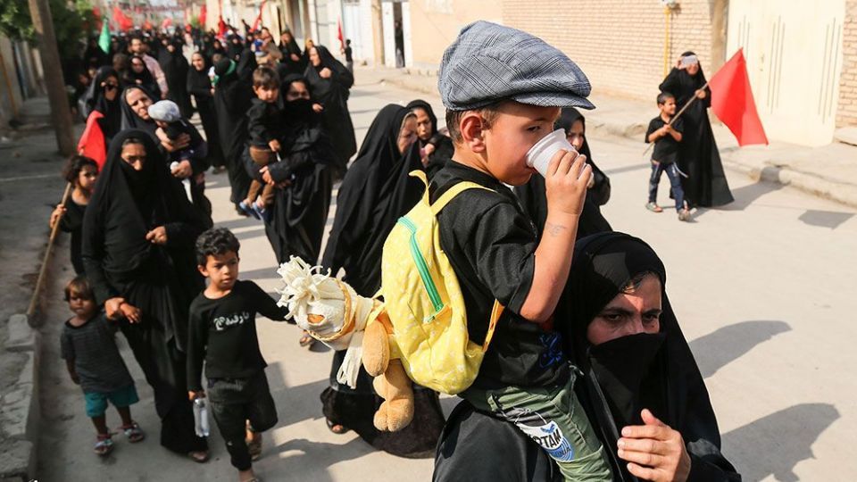 آغاز حرکت کاروان پیاده روی اربعین از ملاشیه خوزستان