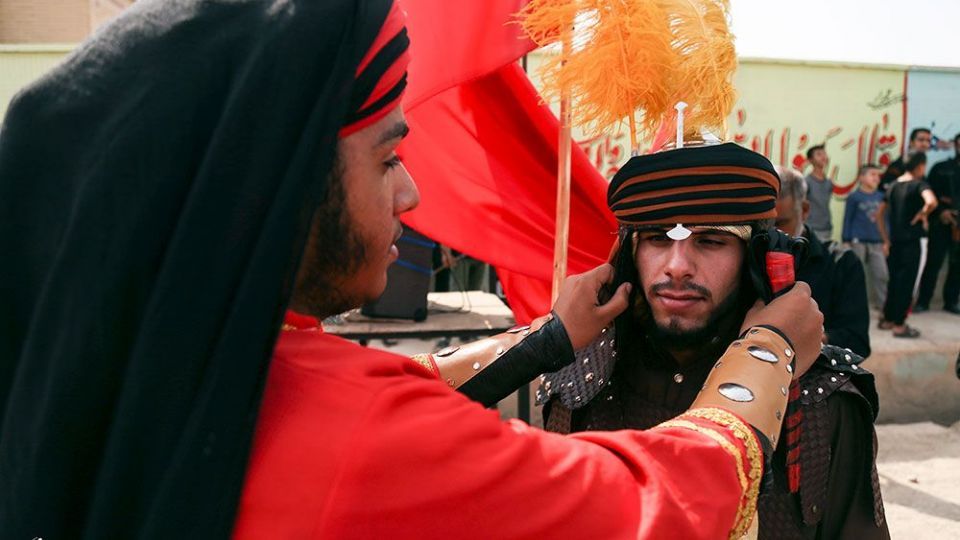 آغاز حرکت کاروان پیاده روی اربعین از ملاشیه خوزستان