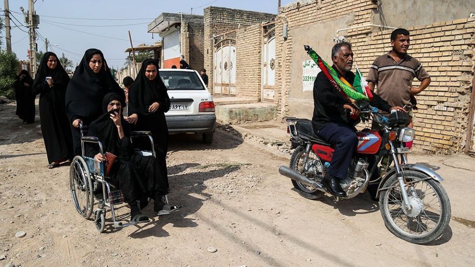 آغاز حرکت کاروان پیاده روی اربعین از ملاشیه خوزستان