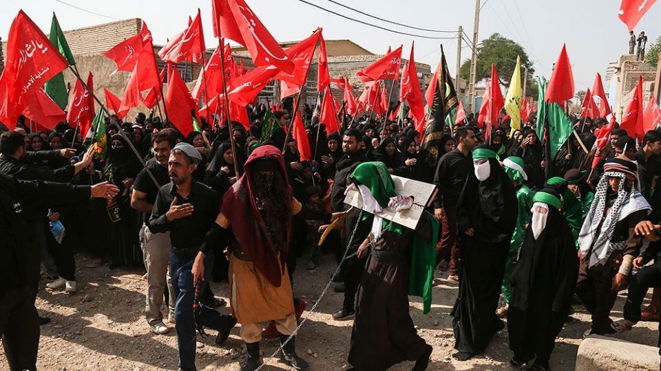 آغاز حرکت کاروان پیاده روی اربعین از ملاشیه خوزستان