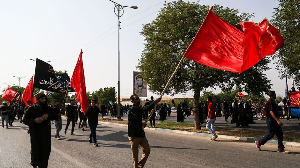 آغاز حرکت کاروان پیاده روی اربعین از ملاشیه خوزستان