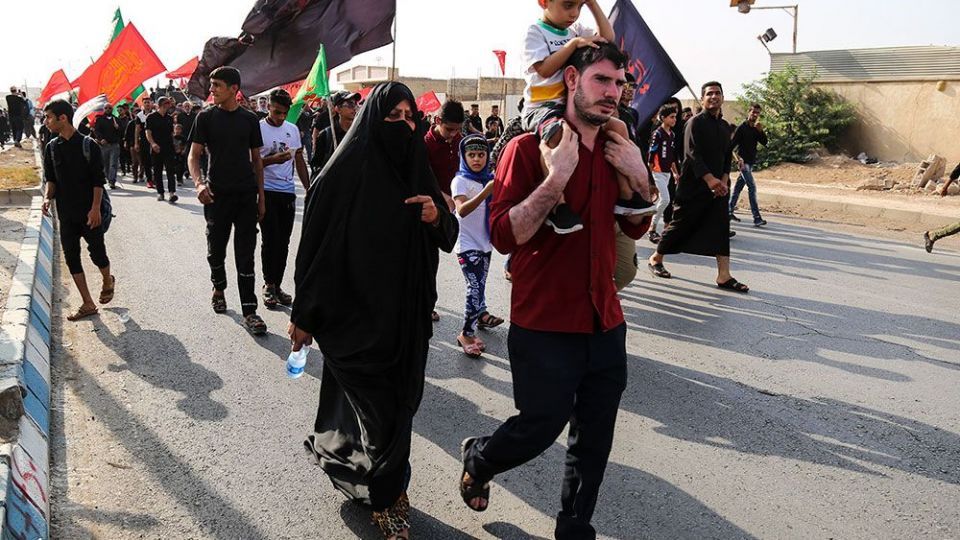 آغاز حرکت کاروان پیاده روی اربعین از ملاشیه خوزستان