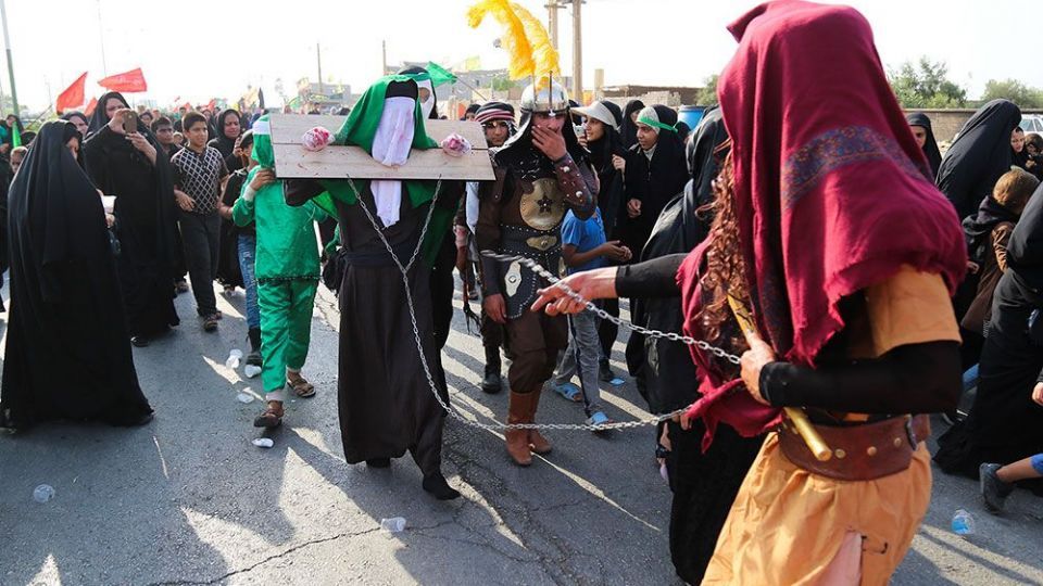 آغاز حرکت کاروان پیاده روی اربعین از ملاشیه خوزستان