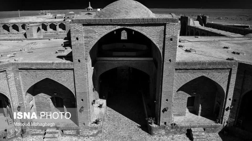 «میاندشت» بزرگترین کاروانسرای جاده ابریشم