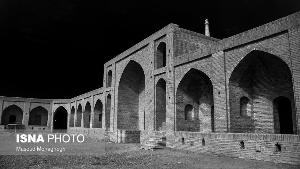 «میاندشت» بزرگترین کاروانسرای جاده ابریشم