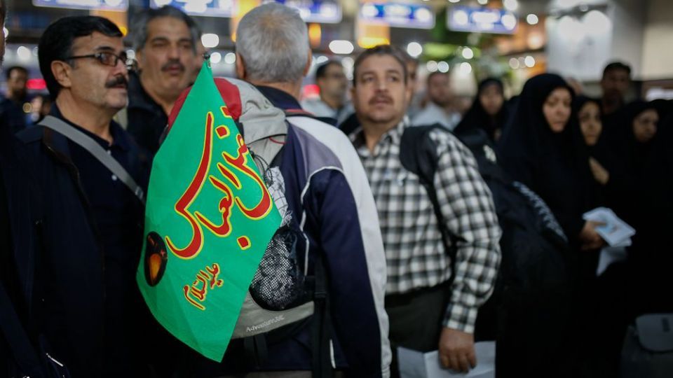 اعزام اولین گروه زائرین اربعین از راه آهن تهران