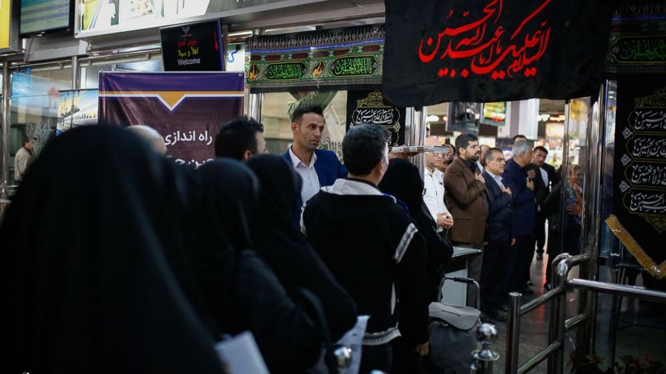 اعزام اولین گروه زائرین اربعین از راه آهن تهران
