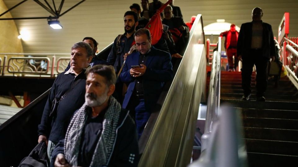 اعزام اولین گروه زائرین اربعین از راه آهن تهران