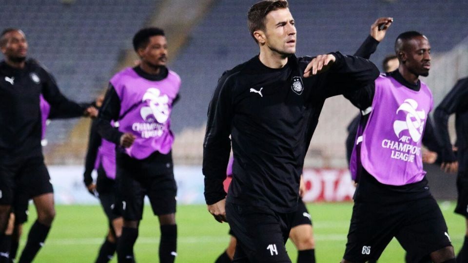 تصاویری از تمرین السدی‌ها در شب دیدار با پرسپولیس 