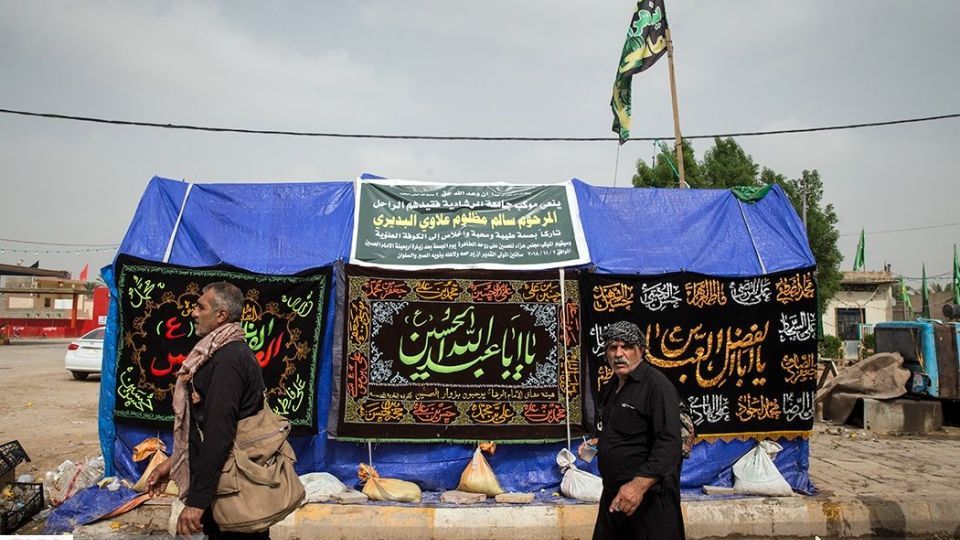 پیاده روی اربعین در منطقه زرگه