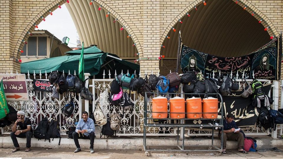 پیاده روی اربعین در منطقه زرگه