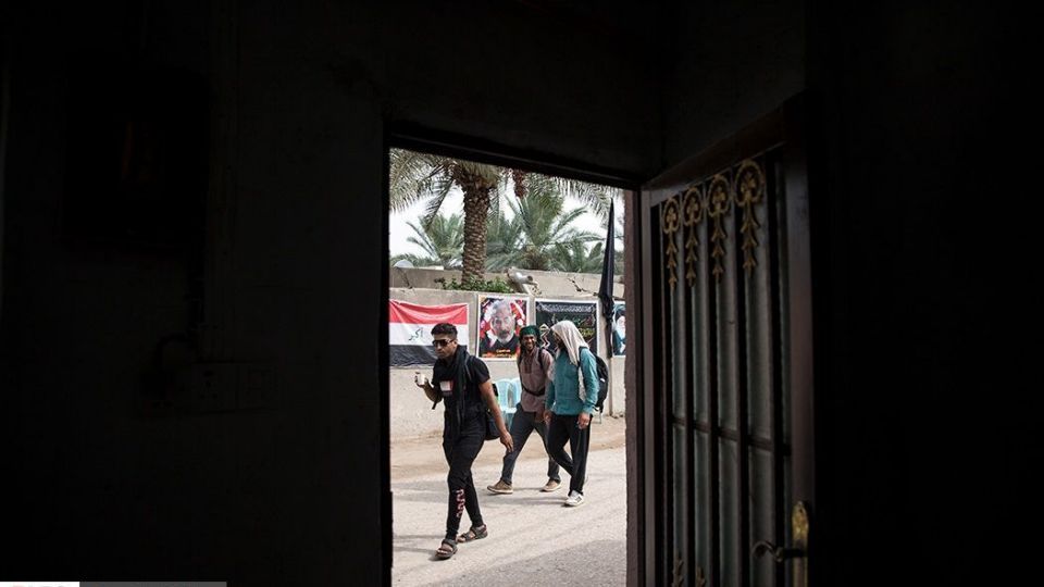 پیاده روی اربعین در منطقه زرگه