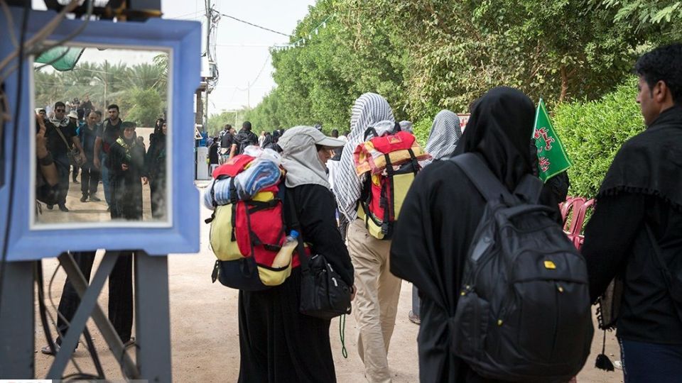 پیاده روی اربعین در منطقه زرگه