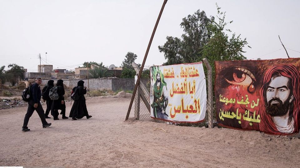 پیاده روی اربعین در منطقه زرگه