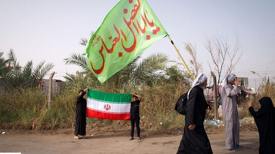 پیاده روی اربعین در منطقه زرگه