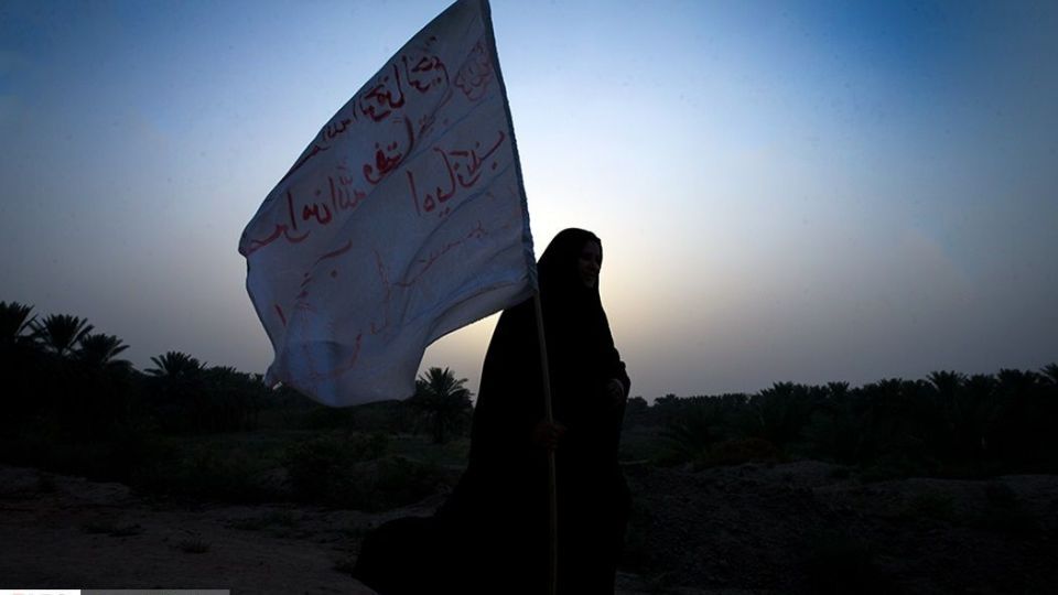 پیاده روی اربعین در منطقه زرگه