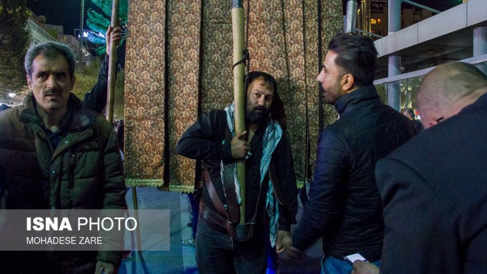 حال و هوای مشهد در شبهای عزاداری پایان ماه صفر