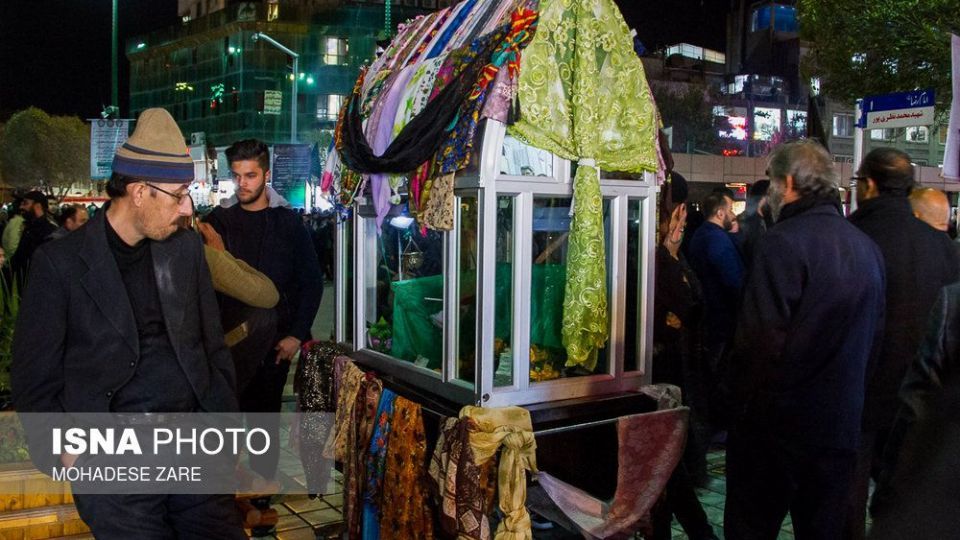حال و هوای مشهد در شبهای عزاداری پایان ماه صفر
