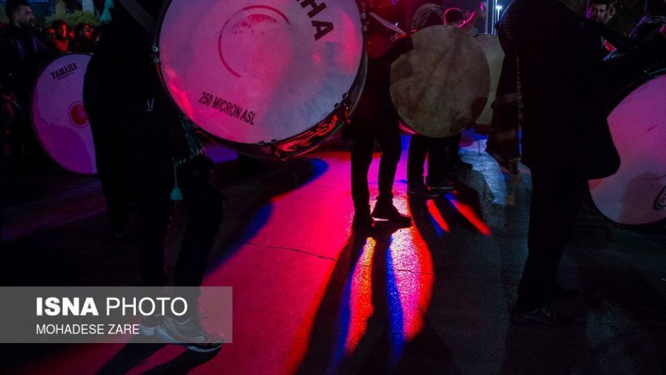 حال و هوای مشهد در شبهای عزاداری پایان ماه صفر