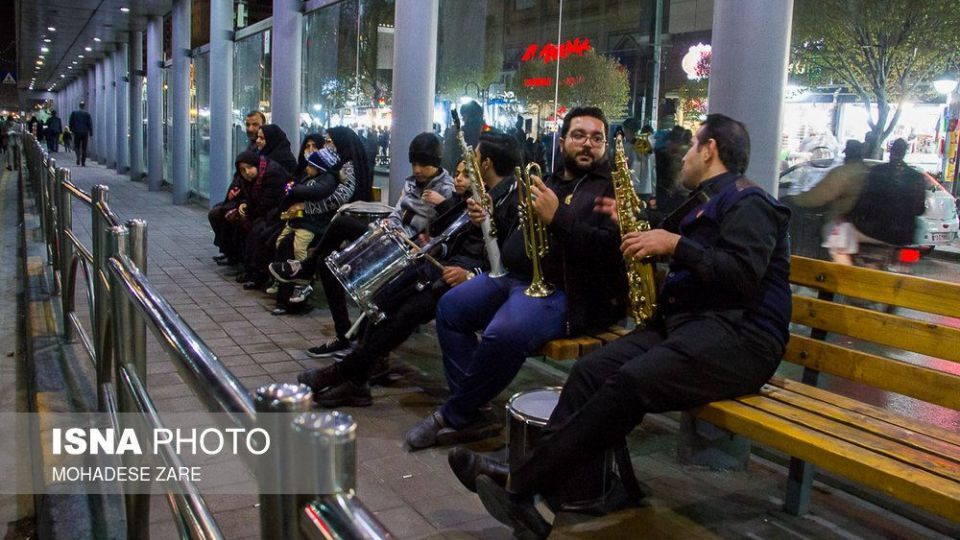 حال و هوای مشهد در شبهای عزاداری پایان ماه صفر