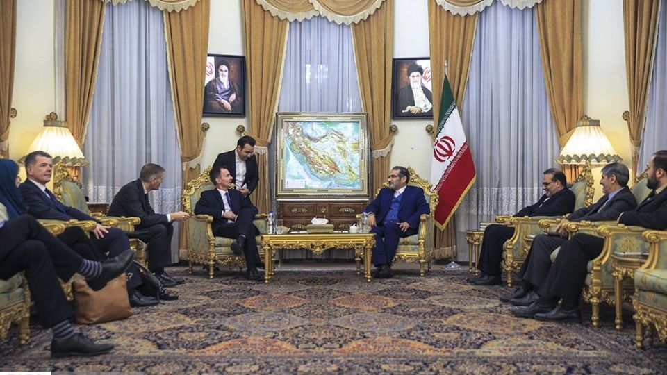 دیدار وزیر خارجه انگلیس و دبیر شورای عالی امنیت ملی