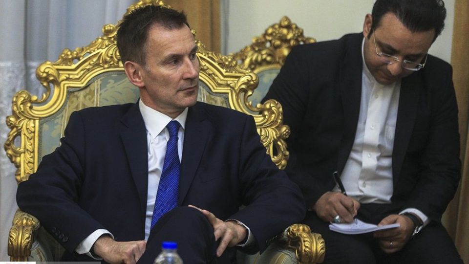 دیدار وزیر خارجه انگلیس و دبیر شورای عالی امنیت ملی