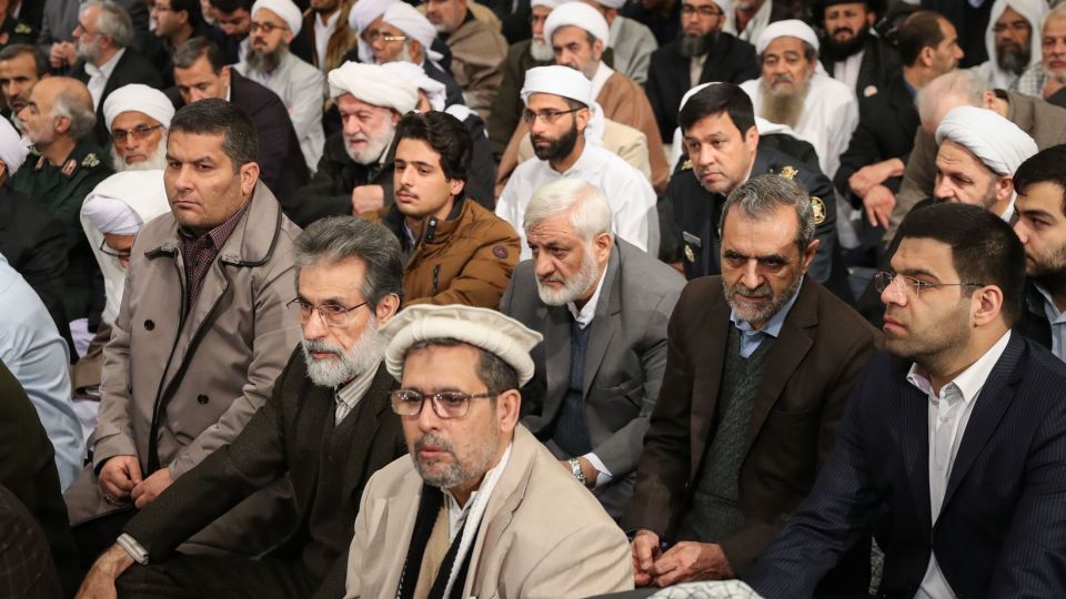 دیدار جمعی از مسئولان نظام و سفرای کشورهای اسلامی با رهبر انقلاب