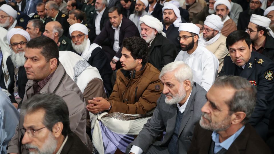 دیدار جمعی از مسئولان نظام و سفرای کشورهای اسلامی با رهبر انقلاب
