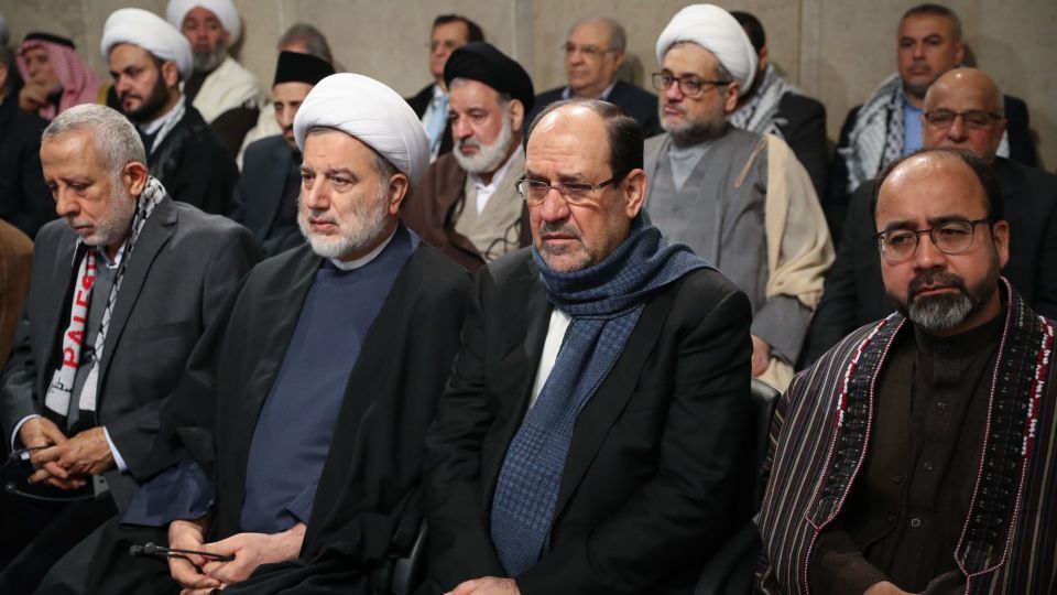 دیدار جمعی از مسئولان نظام و سفرای کشورهای اسلامی با رهبر انقلاب