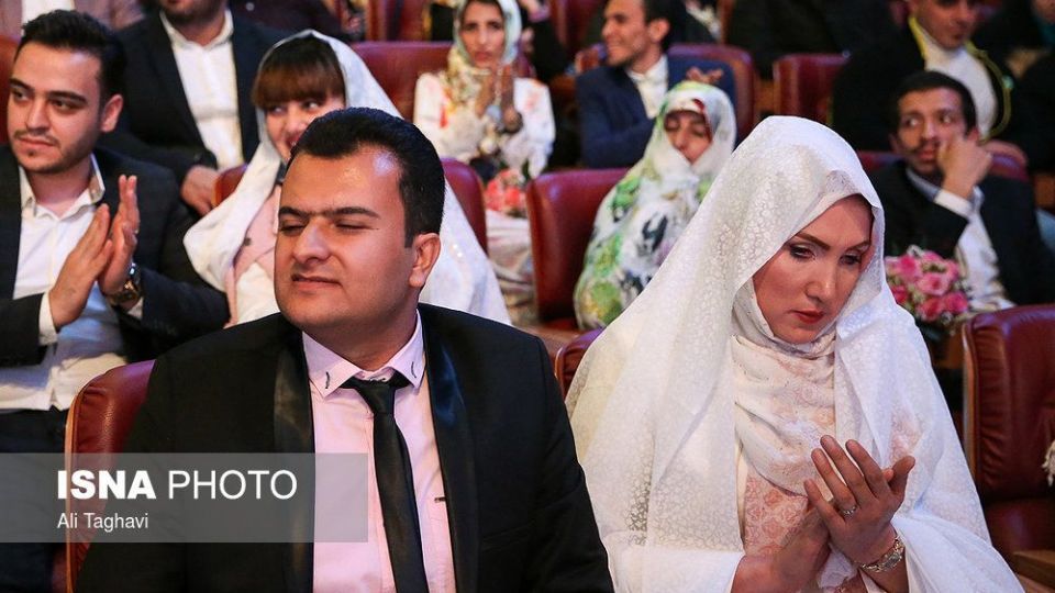 مراسم جشن ازدواج معلولان