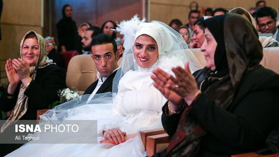 مراسم جشن ازدواج معلولان