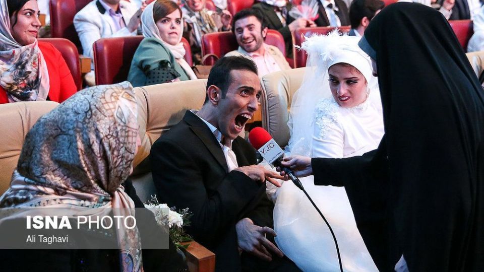 مراسم جشن ازدواج معلولان