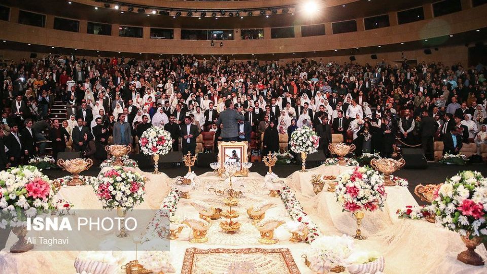 مراسم جشن ازدواج معلولان