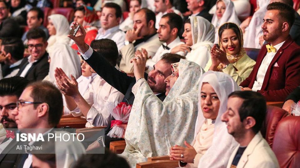 مراسم جشن ازدواج معلولان