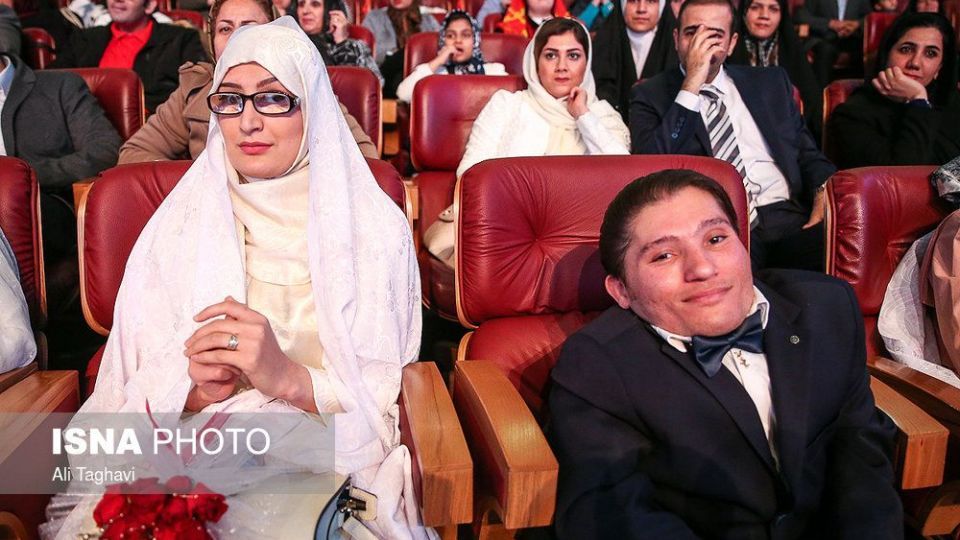 مراسم جشن ازدواج معلولان